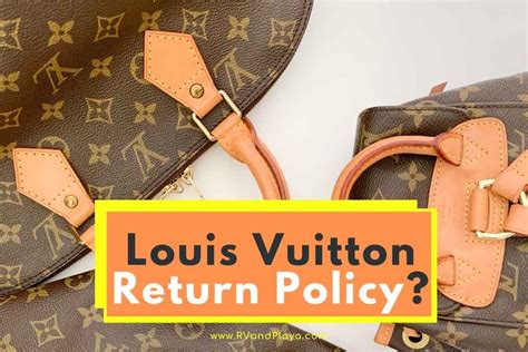 kan je iets terug brengen bij louis vuitton|Louis Vuitton return form.